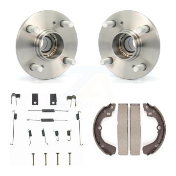 Rear Drum Brake Shoe & Hardware And Hub Bearing Assembly Kit For Suzuki Aerio Esteem K7D-100917