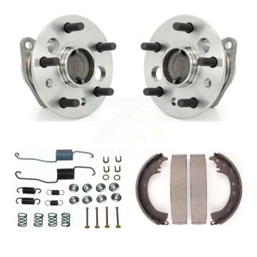 Rear Drum Brake Shoe & Hardware And Hub Bearing Kit For 2002-2003 Toyota Camry Non-ABS K7D-100919