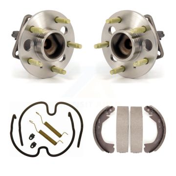 Rear Drum Brake Shoe & Hardware And Hub Bearing Kit For Chevrolet Malibu Pontiac Grand Am K7D-100924
