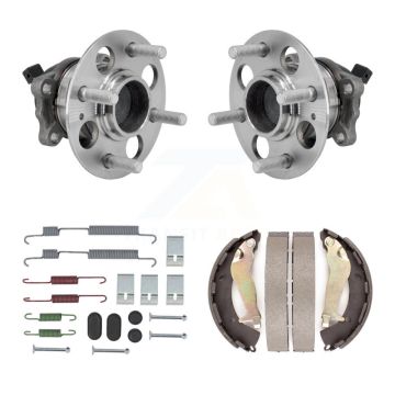 Rear Drum Brake Shoe & Hardware And Hub Bearing Kit For 2018-2022 Kia Rio Hyundai Accent K7D-100929