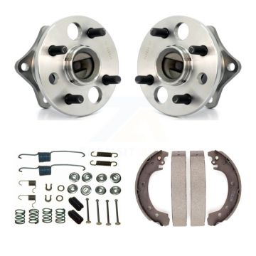 Rear Drum Brake Shoe & Hardware Hub Bearing Kit For 02 Toyota Corolla Non-ABS From 04 K7D-100931