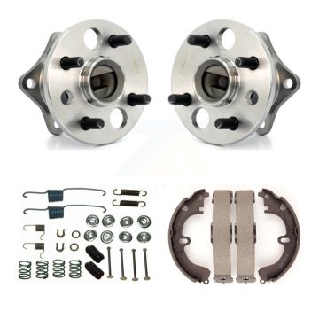 Rear Drum Brake Shoe & Hardware And Hub Bearing Assembly Kit For Toyota Corolla Non-ABS K7D-100932