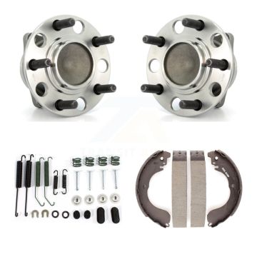 Rear Drum Brake Shoe & Hardware And Hub Bearing Kit For Dodge Caliber Avenger Chrysler K7D-100946