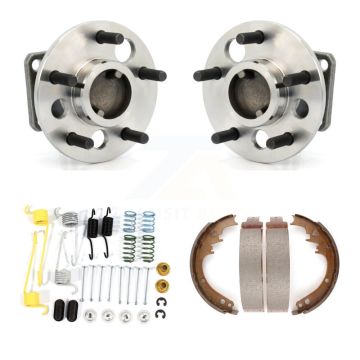 Rear Drum Brake Shoe & Hardware And Hub Bearing Kit For Buick Cadillac DeVille Electra K7D-100947