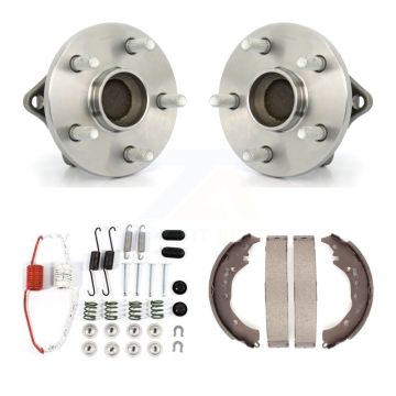 Rear Drum Brake Shoe & Hardware And Wheel Hub Bearing Assembly Kit For Toyota Corolla K7D-100951