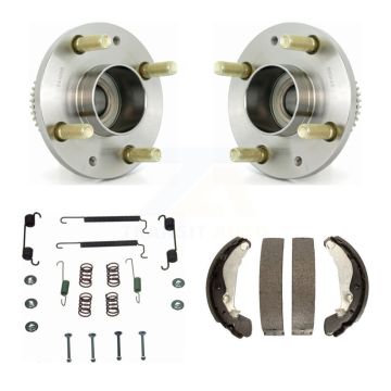 Rear Drum Brake Shoe & Hardware Hub Bearing Kit For Chevrolet Aveo Pontiac Aveo5 Wave G3 K7D-100957