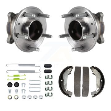 Rear Drum Brake Shoe & Hardware And Wheel Hub Bearing Assembly Kit For Chevrolet Cruze K7D-100966