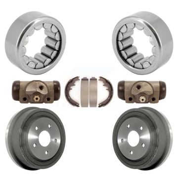 Rear Wheel Cylinders And Drum & Shoes Bearing Kit (7Pc) For Dodge Ram 1500 K7D-101005
