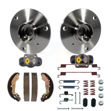 Rear Wheel Cylinders And Drum Shoes Hardware Hub Bearing Kit (6Pc) For Smart Fortwo K7D-101081