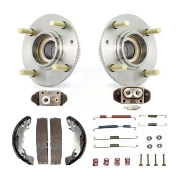 Rear Wheel Cylinders And Drum Shoes Hardware Hub Bearing Kit (6Pc) For Hyundai Elantra K7D-101092