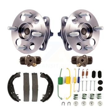 Rear Wheel Cylinders And Drum Shoes Hardware Hub Bearing Kit (6Pc) For Toyota Yaris K7D-101095