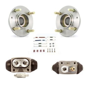 Rear Wheel Cylinders And Hardware Hub Bearing Assembly Kit For Kia Spectra5 4-Wheel ABS K7D-101119
