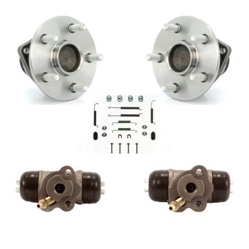 Rear Wheel Cylinders And Hardware Hub Bearing Assembly Kit For Toyota Corolla 4-Wheel ABS K7D-101129