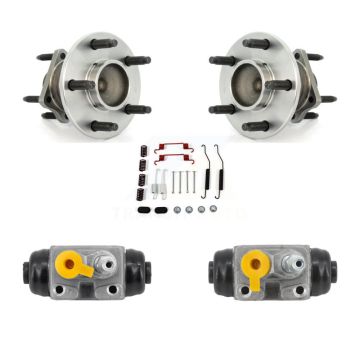 Rear Wheel Cylinders And Hardware Hub Bearing Kit For Chevrolet Cobalt With 5 Lug Wheels K7D-101142