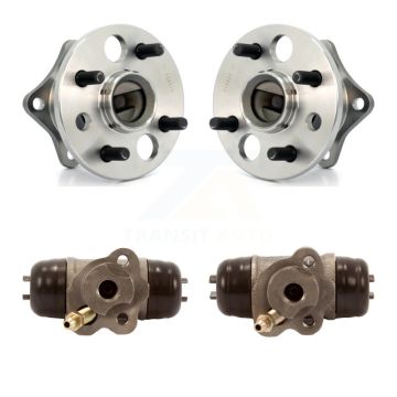 Rear Wheel Cylinders And Hub Bearing Kit For Toyota Corolla Prizm Chevrolet Geo Non-ABS K7D-101156
