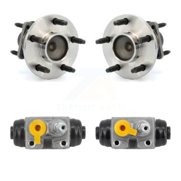 Rear Wheel Cylinders And Hub Bearing Assembly Kit For Chevrolet Cobalt Pontiac G5 HHR K7D-101158