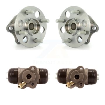 Rear Wheel Cylinders And Hub Bearing Assembly Kit For 2006-2007 Toyota Yaris Non-ABS K7D-101166