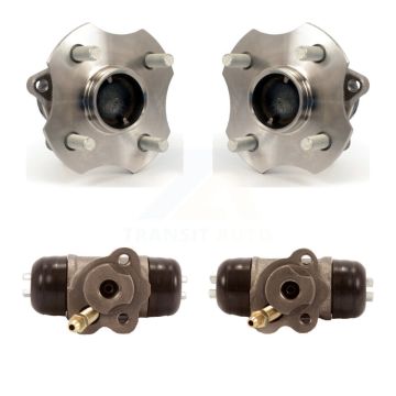 Rear Wheel Cylinders And Hub Bearing Assembly Kit For 2004-2006 Scion xB K7D-101168