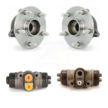 Rear Wheel Cylinders And Hub Bearing Assembly Kit For 2008 Suzuki Grand Vitara K7D-101172