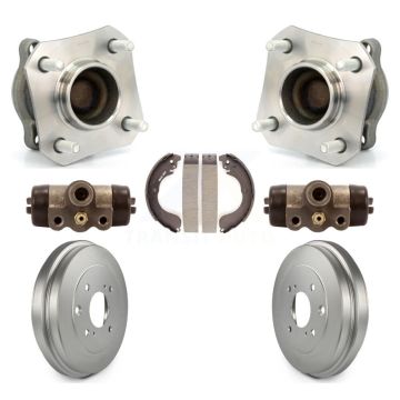 Rear Wheel Cylinders And Coated Drum & Shoes Hub Bearing Assembly Kit For Nissan Sentra K7D-101255