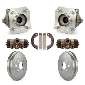 Rear Wheel Cylinders And Coated Drum & Shoes Hub Bearing Assembly Kit For Nissan Sentra K7D-101256