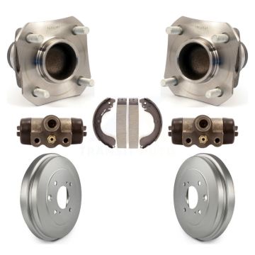 Rear Wheel Cylinders And Coated Drum & Shoes Hub Bearing Assembly Kit For Nissan Versa K7D-101257