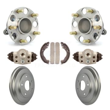 Rear Wheel Cylinders And Coated Drum & Shoes Hub Bearing Assembly Kit For Honda Civic K7D-101261