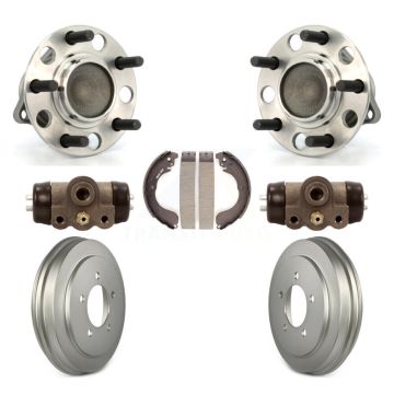 Rear Wheel Cylinders & Coated Drum Shoes Hub Bearing Kit For Jeep Patriot Compass Dodge K7D-101264