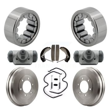 Rear Wheel Cylinders & Drum Shoes Hardware Bearing Kit (8Pc) For Chevrolet Colorado GMC K7D-101289