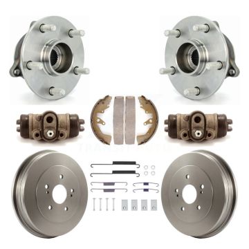 Rear Wheel Cylinders And Drum & Shoes Hub Bearing Kit (8Pc) For Suzuki Grand Vitara K7D-101371