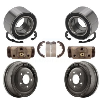 Rear Wheel Cylinders & Drum Shoes Bearing Kit For Ford Ranger EV With 10" Diameter K7D-101392