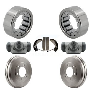 Rear Wheel Cylinders And Drum & Shoes Bearing Kit For Chevrolet Colorado GMC Canyon Isuzu K7D-101404