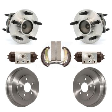 Rear Wheel Cylinders & Drum Shoes Hub Bearing Kit For 2009 Chevrolet HHR With 13-H7324 K7D-101408