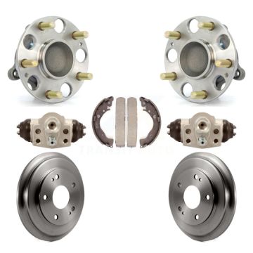 Rear Wheel Cylinders And Drum & Shoes Hub Bearing Assembly Kit For Honda Civic K7D-101427