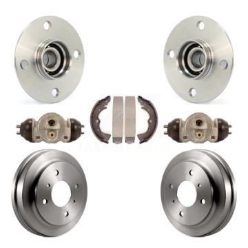 Rear Wheel Cylinders And Drum & Shoes Hub Bearing Kit For 2003-2006 Nissan Sentra 1.8L K7D-101430