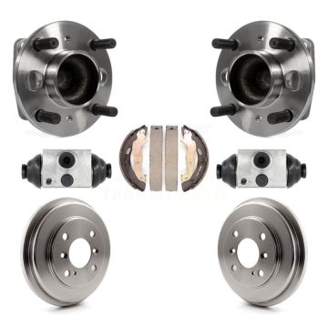 Rear Wheel Cylinders And Drum & Shoes Hub Bearing Assembly Kit For Ford Fiesta K7D-101434
