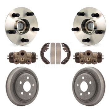 Rear Wheel Cylinders Drum & Shoes Hub Bearing Kit For Neon Dodge Chrysler Plymouth SX 2.0 K7D-101453