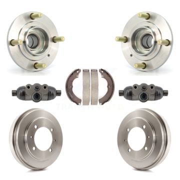 Rear Wheel Cylinders And Drum & Shoes Hub Bearing Assembly Kit For Mitsubishi Lancer K7D-101456