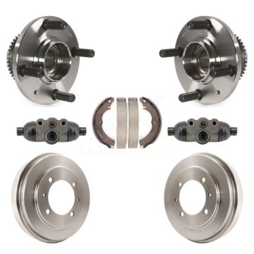 Rear Wheel Cylinders And Drum & Shoes Hub Bearing Assembly Kit For Mitsubishi Lancer ES K7D-101457