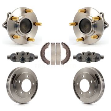Rear Wheel Cylinders And Drum & Shoes Hub Bearing Assembly Kit For Mitsubishi Lancer K7D-101459