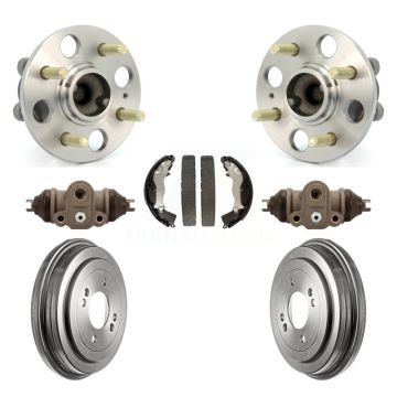 Rear Wheel Cylinders And Drum & Shoes Hub Bearing Kit For Hyundai Accent Kia Rio Rio5 K7D-101463