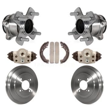 Rear Wheel Cylinders And Drum & Shoes Hub Bearing Assembly Kit For 2015-2019 Honda Fit K7D-101472