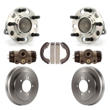 Rear Wheel Cylinders Drum & Shoes Hub Bearing Kit For Jeep Patriot Compass Dodge Caliber K7D-101478