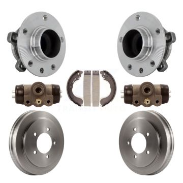 Rear Wheel Cylinders Drum & Shoes Hub Bearing Kit For Jeep Compass MP body code with FWD K7D-101480