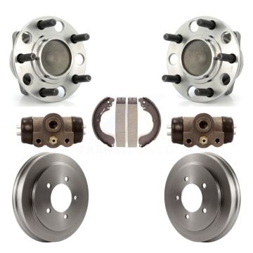 Rear Wheel Cylinders And Drum & Shoes Hub Bearing Kit For Dodge Caliber Avenger Chrysler K7D-101481