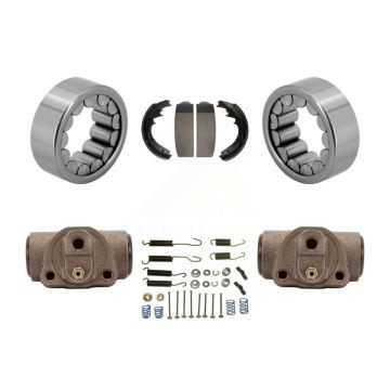 Rear Wheel Cylinders And Drum Shoes Hardware Bearing Kit For 1999-2000 Cadillac Escalade K7D-101505
