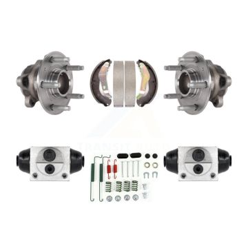 Rear Wheel Cylinders And Drum Shoes Hub Bearing Kit For 2016-2017 Chevrolet Sonic K7D-101519