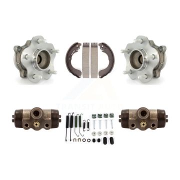 Rear Wheel Cylinders And Drum Shoes Hub Bearing Kit For 2007-2012 Nissan Sentra 2.5L K7D-101526