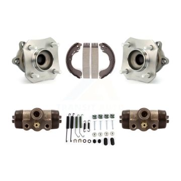 Rear Wheel Cylinders & Drum Shoes Hub Bearing Kit For Nissan Sentra 2.0L with 4-Wheel ABS K7D-101528