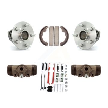 Rear Wheel Cylinders And Drum Shoes Hub Bearing Kit For Pontiac Vibe Toyota Matrix K7D-101529
